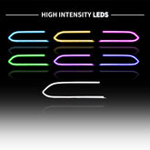 VLAND LED Headlights For 2015-2023 Dodge Charger RGB Style